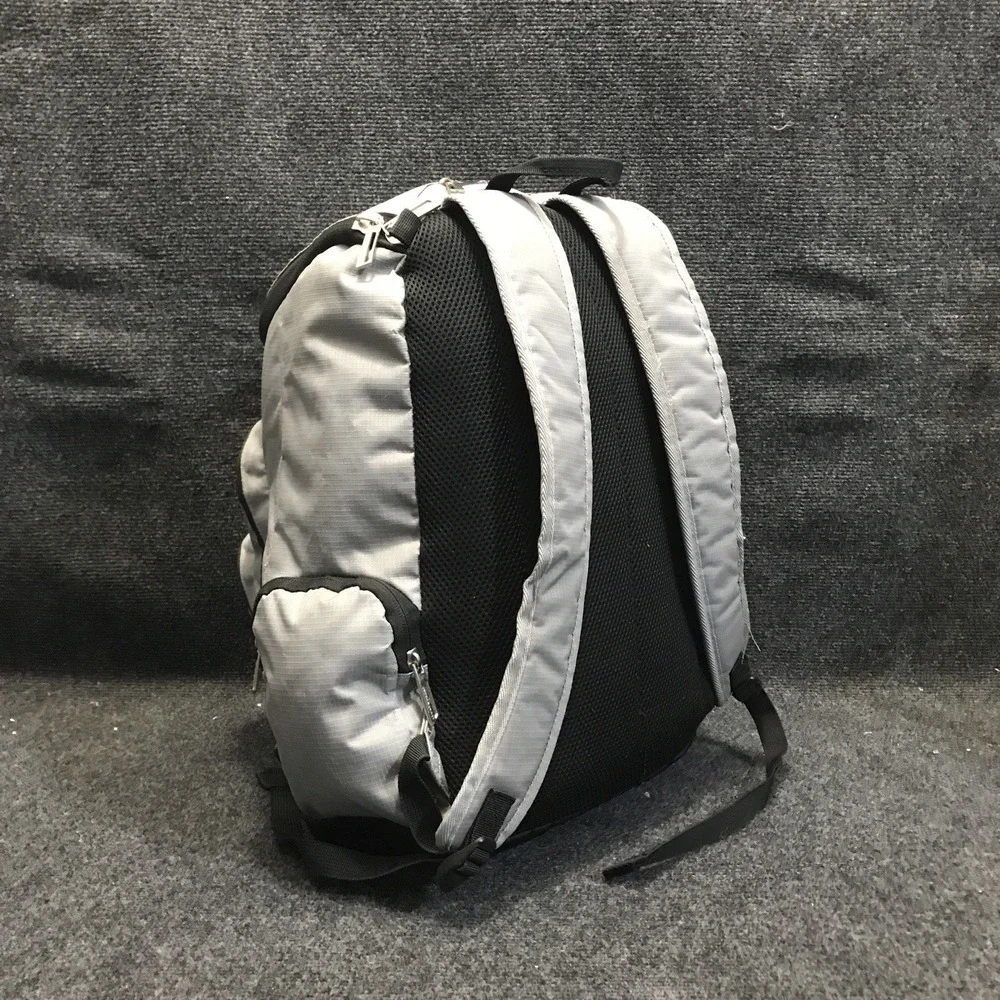 Lucky Brand & Co. Vintage Style Gray/Black Backpack‎ Laptop Computer Bag Daypack